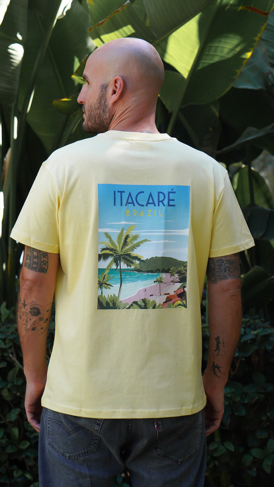 Itacaré Tshirt yellow - Men