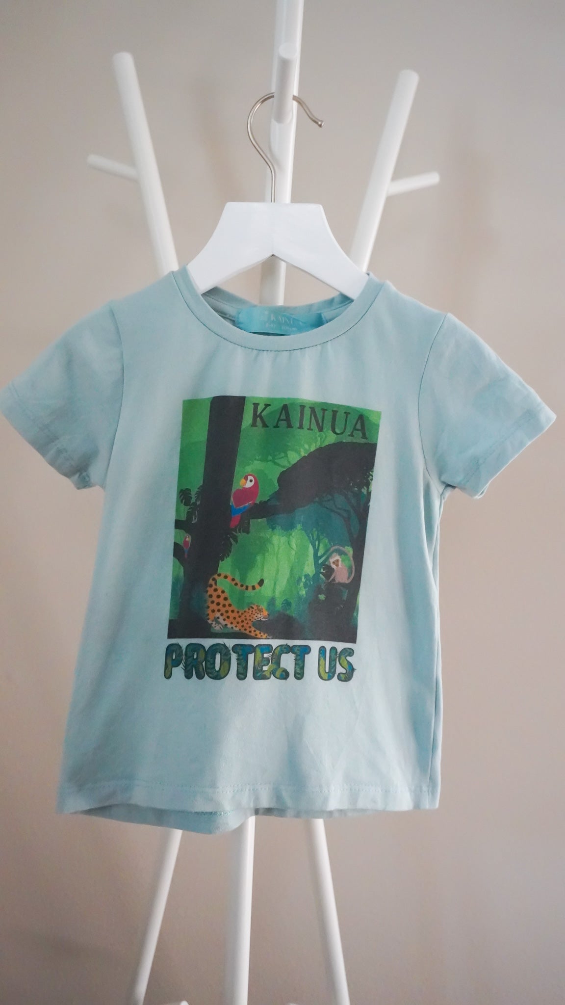 Protect Us T-Shirt mint - Kids