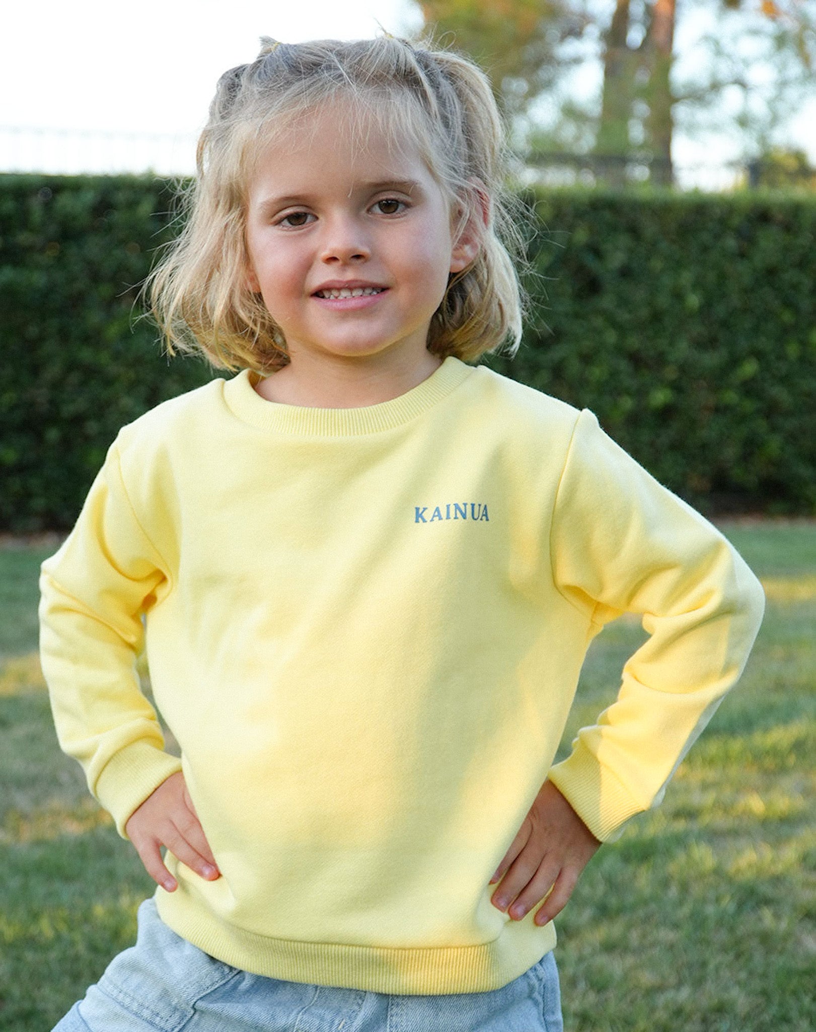 Itacaré Sweatshirt yellow - Kids