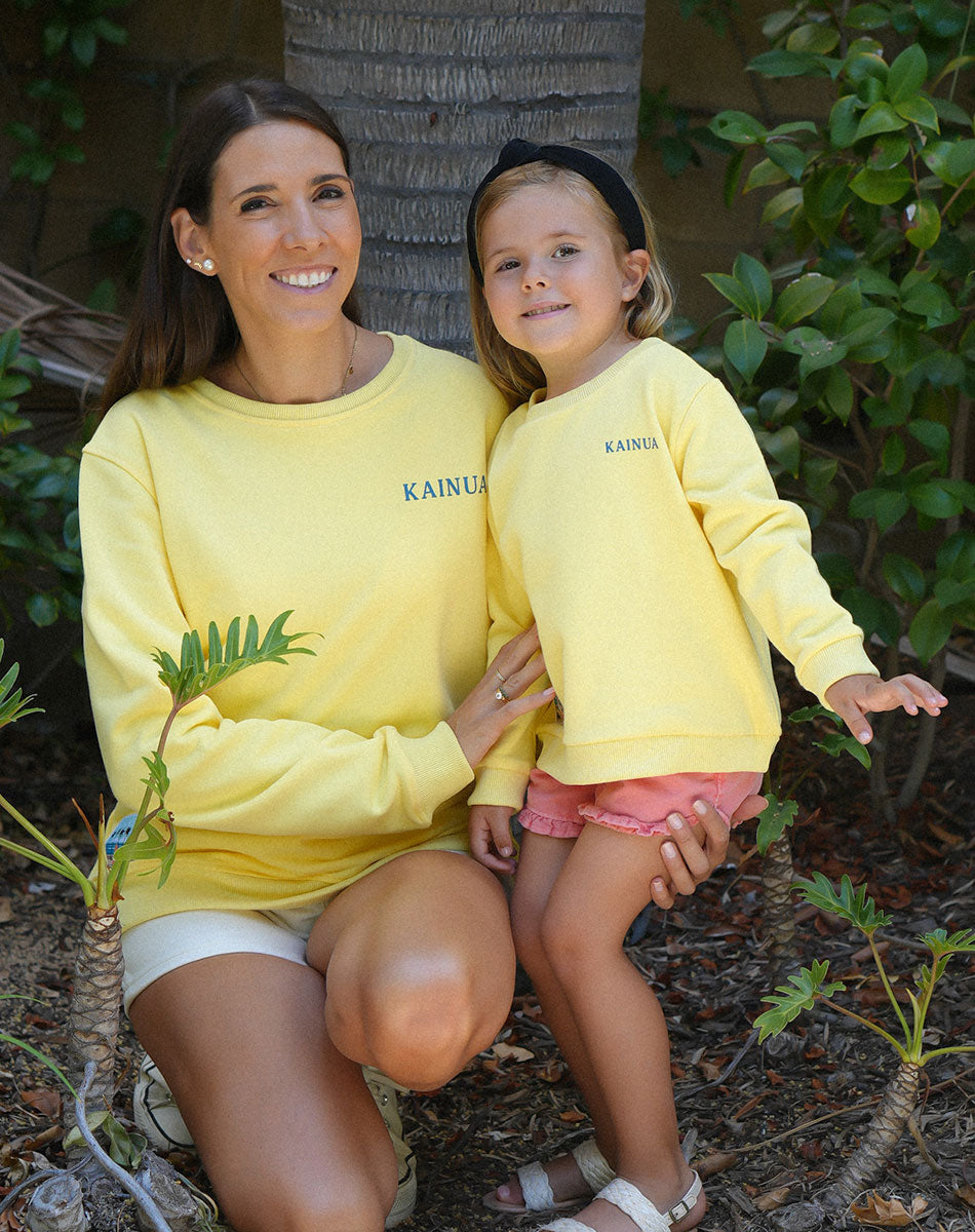 Itacaré Sweatshirt yellow - Kids