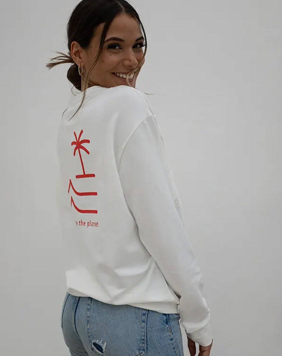 Kai Sweatshirt coral - Unisex