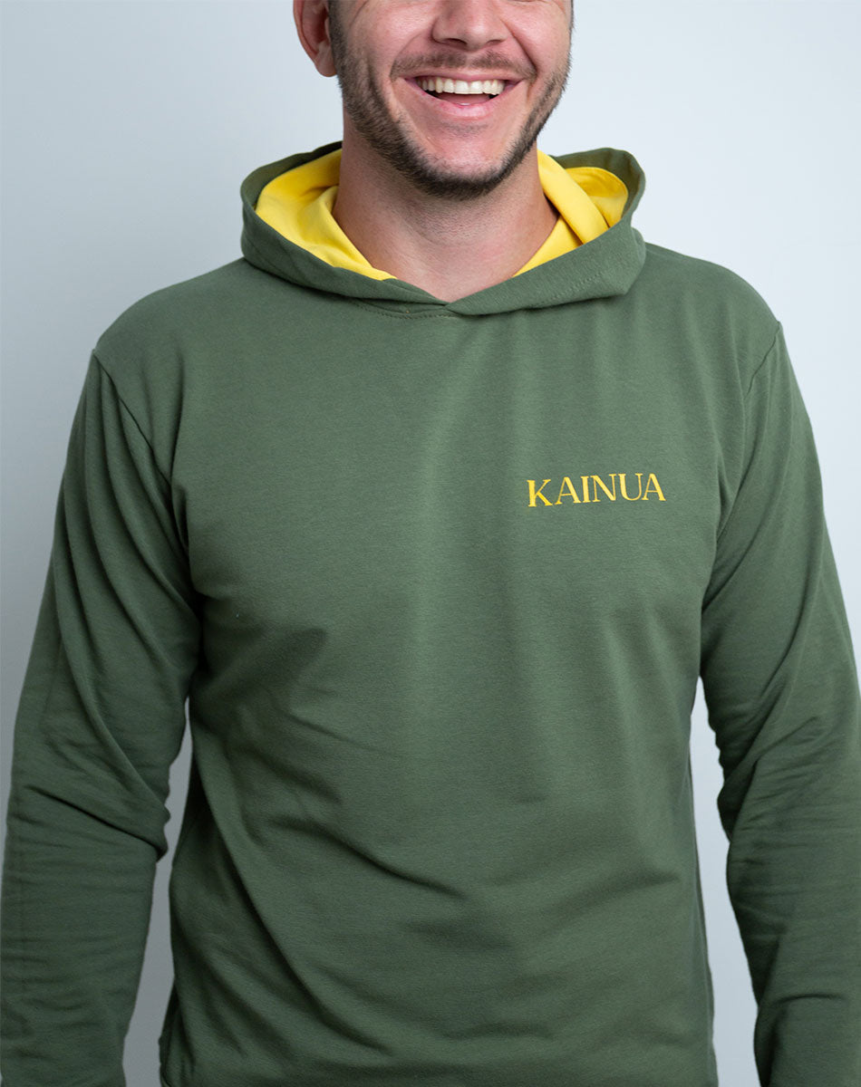 Koa Hoodie green - Unisex