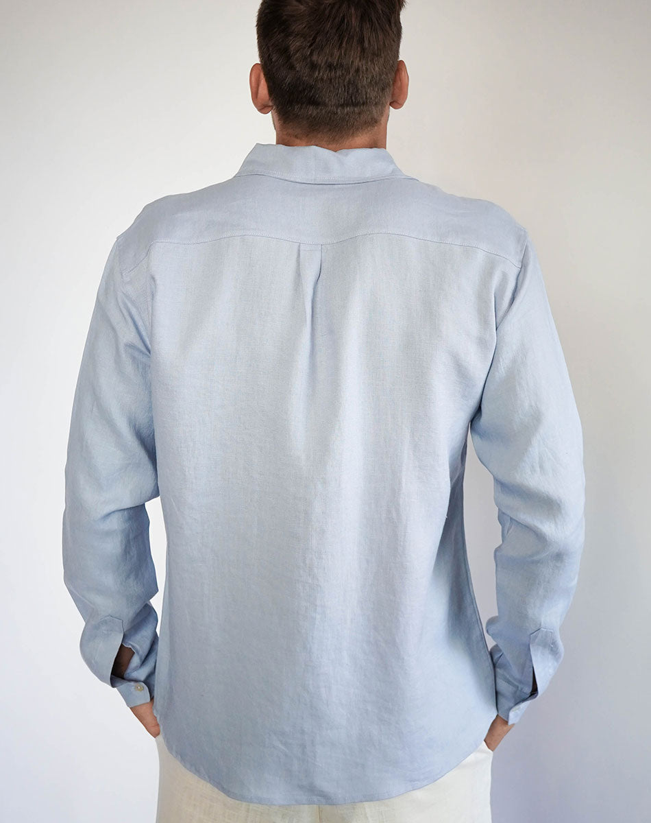 Koko Linen Shirt blue - Men