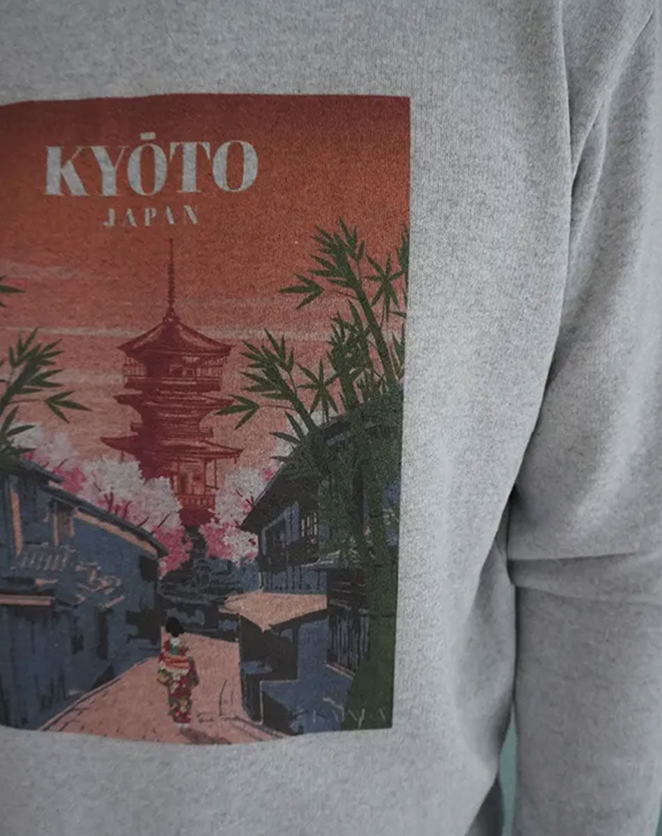 Kyōto Hoodie gray - Unisex