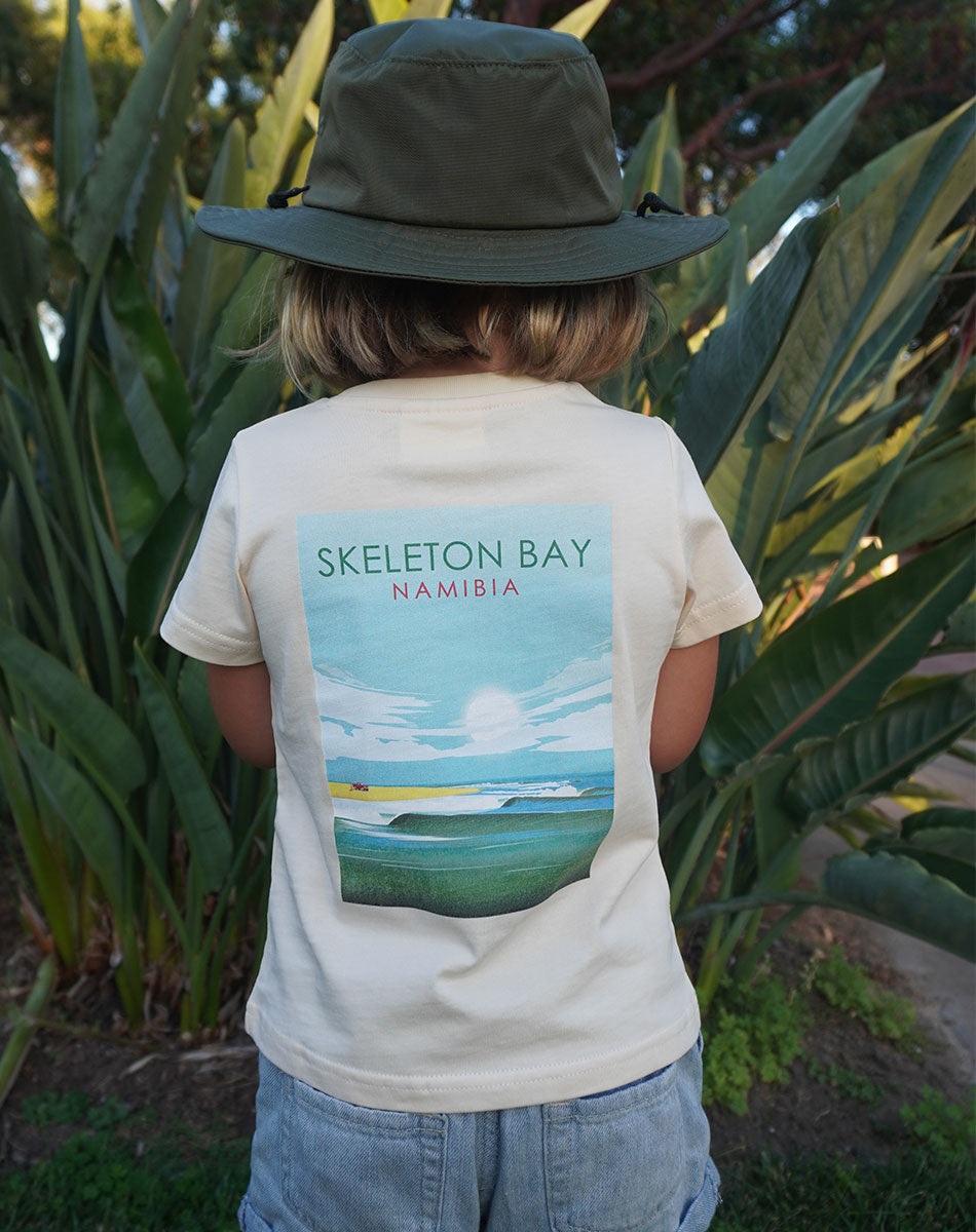 Skeleton Bay Tshirt beige - Kids