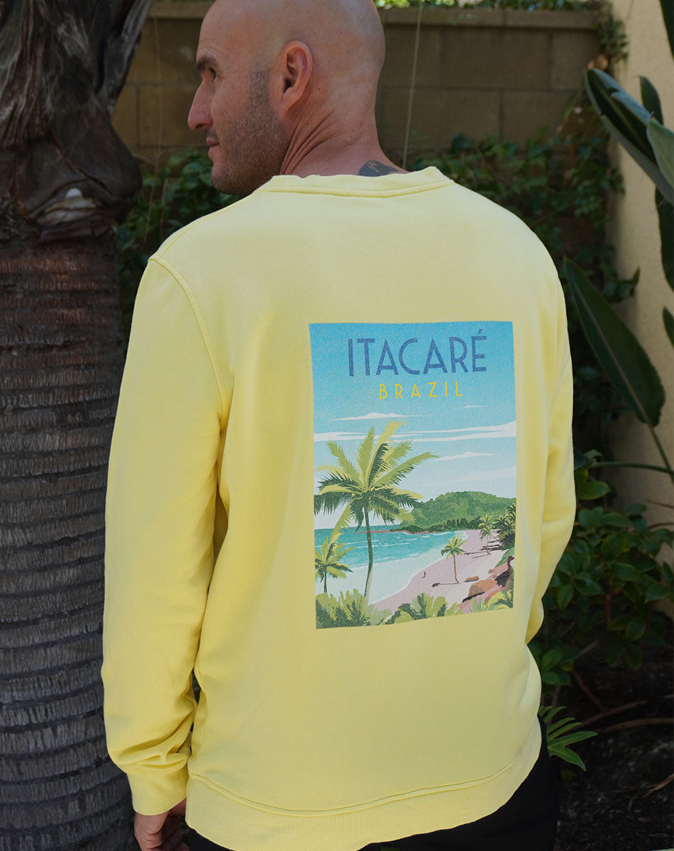 Itacaré Sweatshirt yellow - Unisex