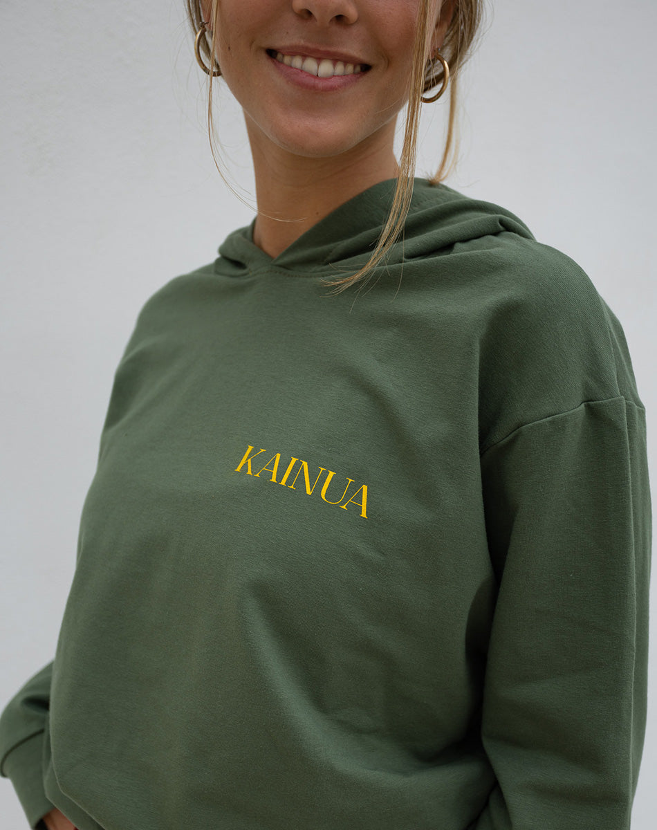 Koa Hoodie green - Unisex