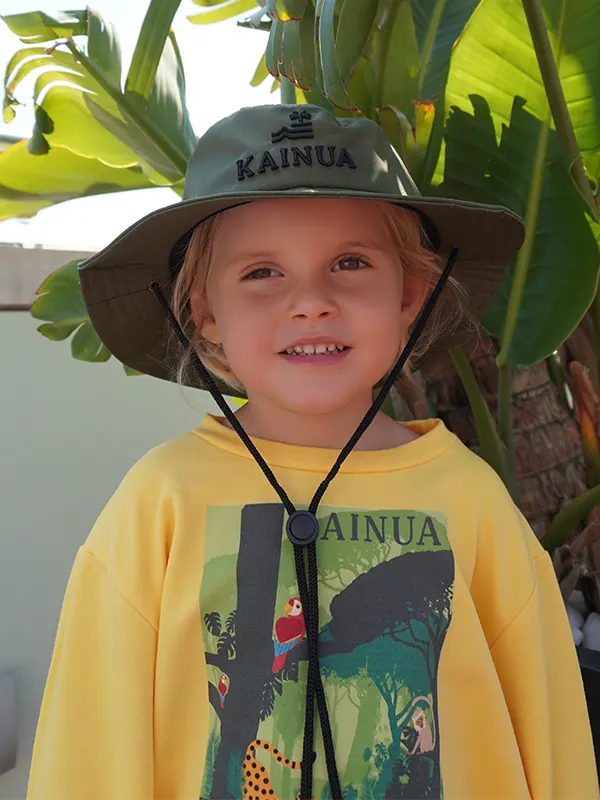 Safari Logo Green Hat Child