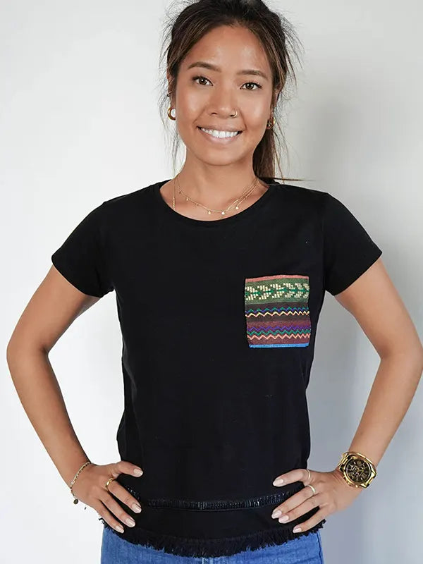 Aina Women's Black T-shirt